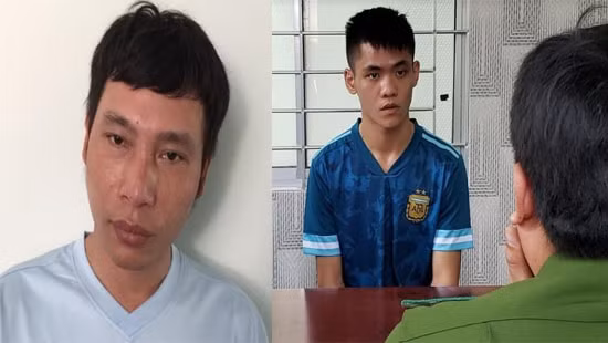 Đối tượng An Ngọc Hà và Nguyễn Văn Tài. Ảnh: TL