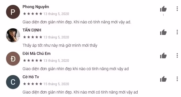 Phản hồi của cộng đồng về ứng dụng đo nồng độ cồn.