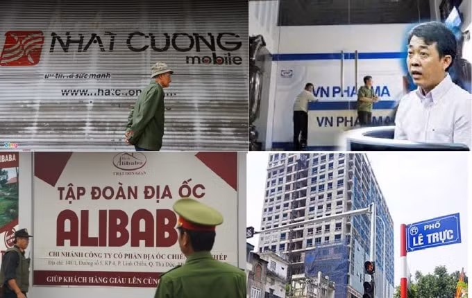 Vụ án Nhật Cường, VN Pharma, Alibaba và 8B Lê Trực... có thông tin từ Bộ Công an. Ảnh: TL