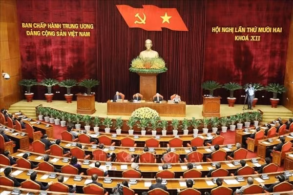 Toàn cảnh Phiên bế mạc Hội nghị. Ảnh: TTXVN