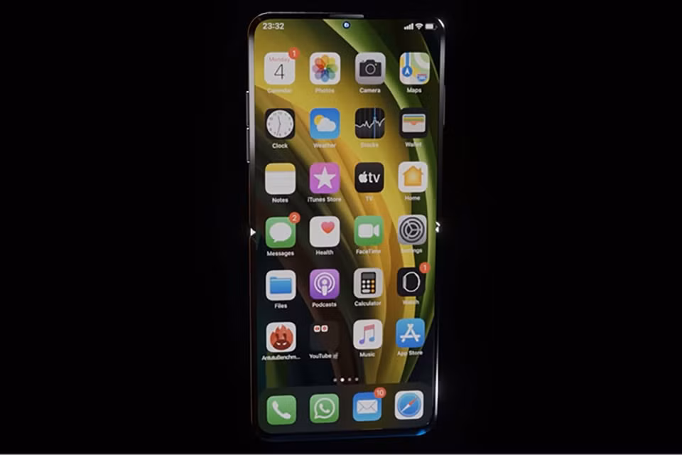 iPhone 12 Flip sở hữu màn hình có kích thước 6.7 inch.