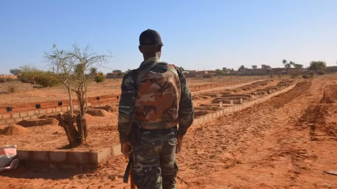 Một binh lính tại NIger. Ảnh: AFP