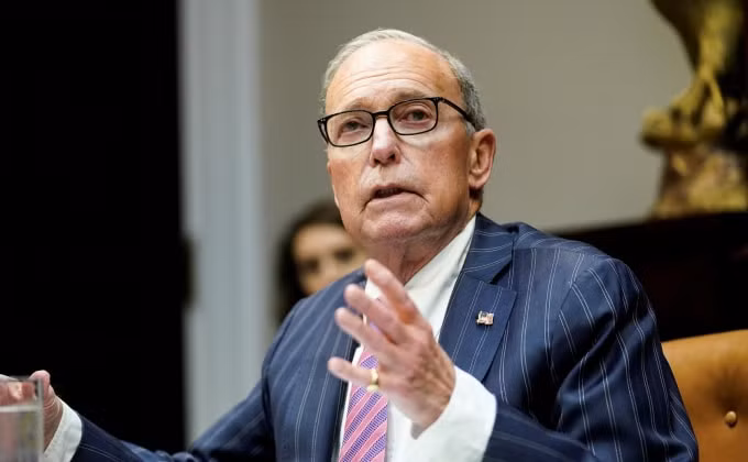 Cố vấn kinh tế Nhà Trắng Larry Kudlow. Ảnh: Reuters