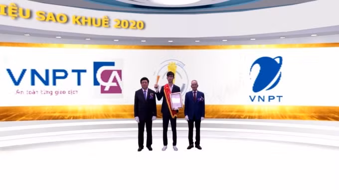 Dịch vụ VNPT – Ký số là 1 trong 3 sản phẩm được nhận danh hiệu Sao Khuê.