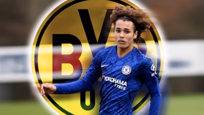 Dortmund đang nhắm đến tài năng của Chelsea, Charlie Webster với hy vọng có thể phát hiện được một Jadon Sancho mới. Ảnh: Netnew