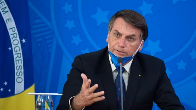 Tổng thống Brazil Jair Bolsonaro. Ảnh: CNN