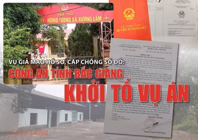 khởi tố vụ án hình sự tại xã Xương Lâm