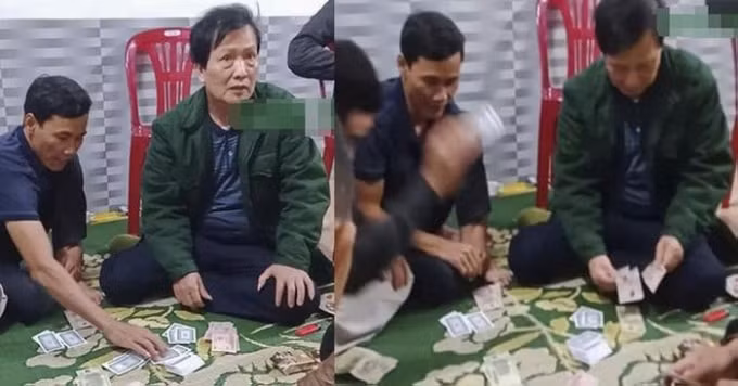 Ông Phạm Đại Dũng, Chủ tịch UBND xã Hương Lâm (huyện Hương Khê, tỉnh Hà Tĩnh) bị xử phạt hành chính vì đánh bài ăn tiền.