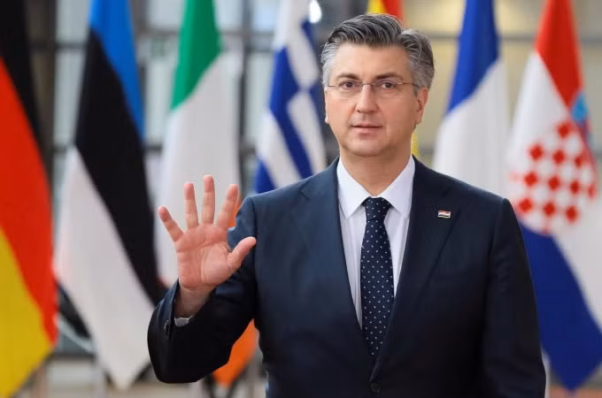 Thủ tướng Croatia Andrej Plenkovic. Ảnh: Reuters