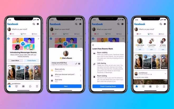 Facebook Messenger Rooms là một công cụ họp trực tuyến miễn phí.