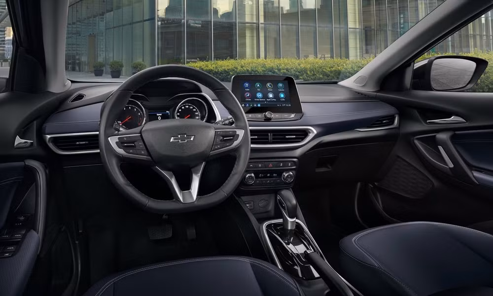 Nội thất Chevrolet Tracker có thiết kế trẻ trung. Ảnh: Gmauthority