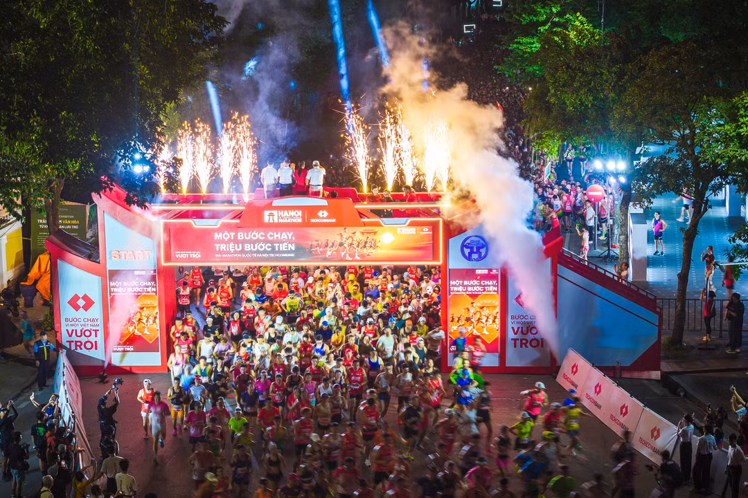 Kỷ lục Marathon nữ tiếp tục được thiết lập tại Marathon Quốc tế Hà Nội Techcombank Mùa thứ 5