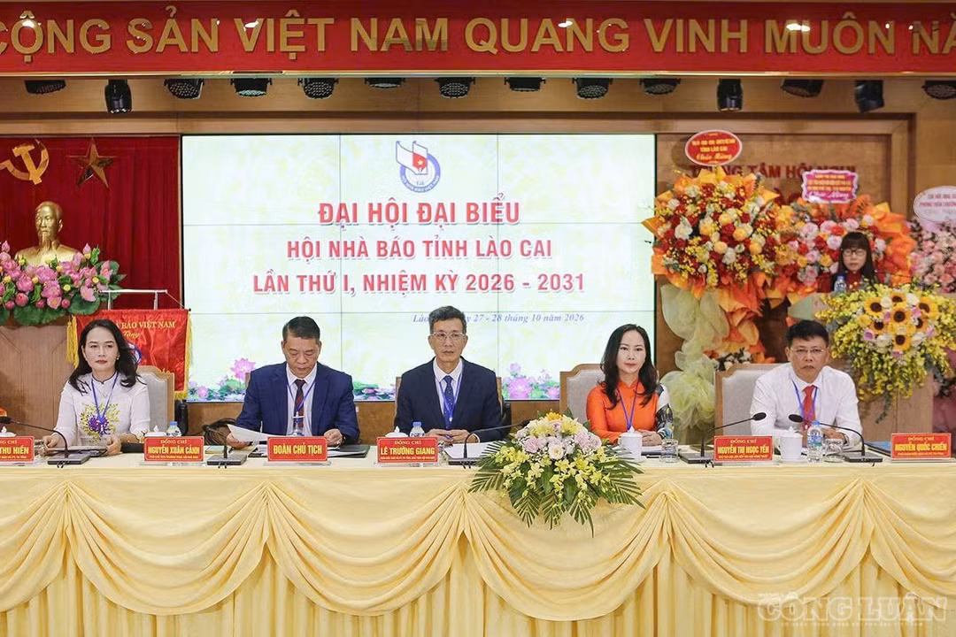 Đại hội đại biểu Hội Nhà báo tỉnh Lào Cai lần thứ I: Đoàn kết, đổi mới, sáng tạo, nhân văn, bứt phá trong kỷ nguyên số