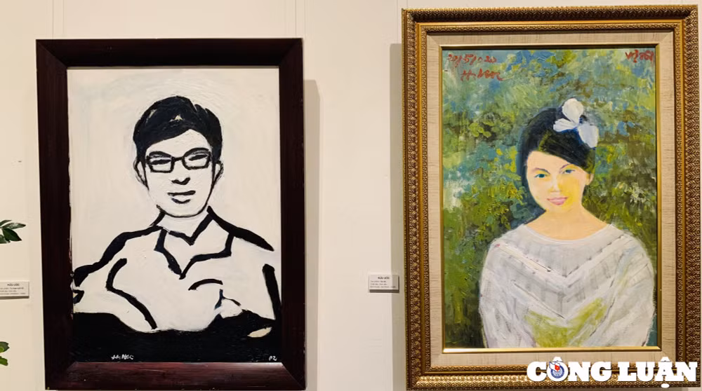 trien lam tranh nha van huu uoc va sac mau ky niem 50 nam cam but hinh 3