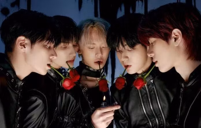 txt la nhom nhac kpop dau tien chiem giu bxh k pop billboard 200 trong 12 tuan hinh 1