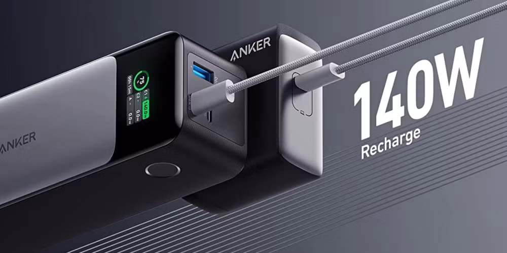 anker ra mat pin du phong moi voi dung luong 24000mah sac nhanh 140w hinh 1