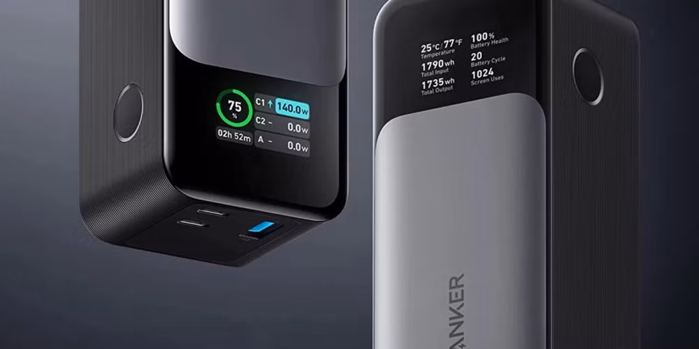 anker ra mat pin du phong moi voi dung luong 24000mah sac nhanh 140w hinh 4