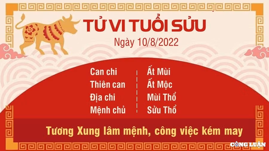 tu vi hom nay 10 8 2022 thu 4 ngay 13 7 am lich cua 12 con giap hinh 2