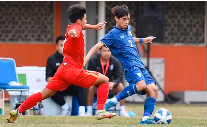 thang thai lan u16 viet nam tien vao chung ket u16 dong nam a 2022 hinh 1