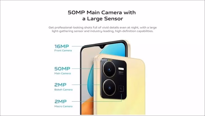 vivo y35 4g trinh lang voi chip snapdragon 680 gia khoang 54 trieu dong hinh 2