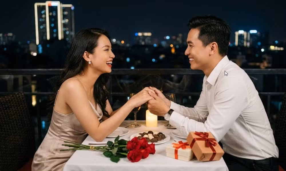 Lời chúc lãng mạn ngày Valentine 2026 - Ảnh minh họa
