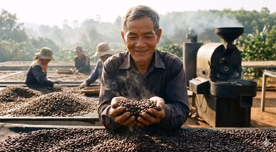 Giá cà phê hôm nay 13/2/2026: Thị trường đảo chiều tăng nhẹ 