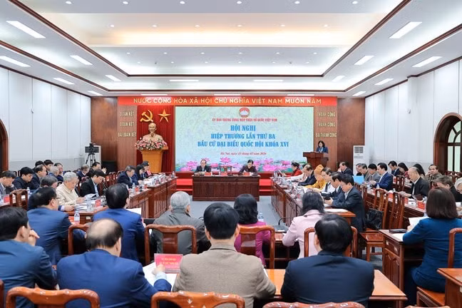 Quang cảnh Hội nghị. Ảnh: Mặt trận