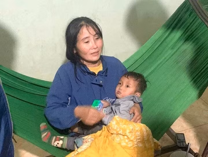 nghe an tim thay be trai 2 tuoi sau 3 ngay mat tich hinh 1