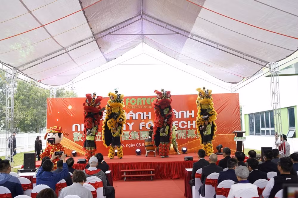 fortech chinh thuc khai truong co so san xuat moi tai viet nam hinh 1