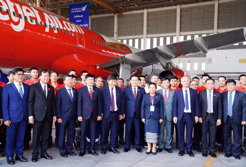 vietjet mo duong bay thang tu tp ho chi minh den vieng chan cong bo hop tac toan dien voi lao airlines hinh 1