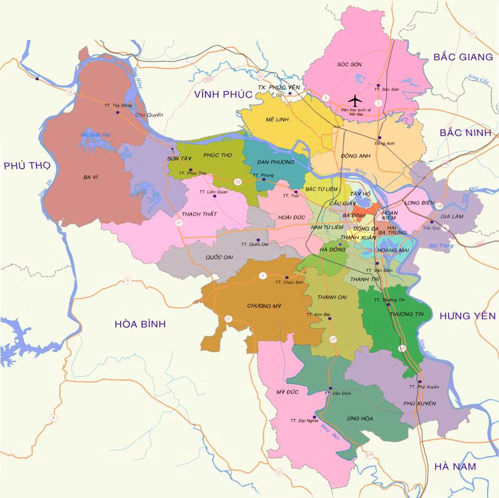 ha noi se sap nhap hang loat xa phuong hinh 1
