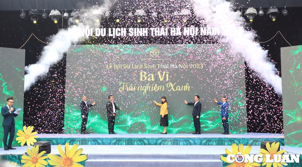 du khach trai nghiem le hoi du lich sinh thai ha noi 2023 ba vi trai nghiem xanh hinh 2