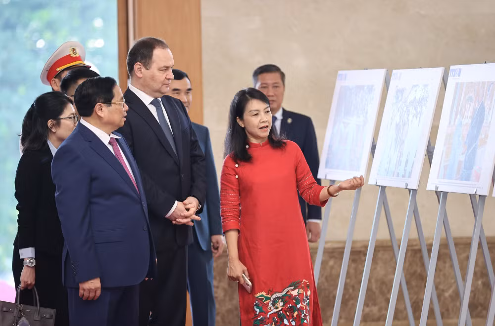 thu tuong pham minh chinh chu tri le don chinh thuc thu tuong cong hoa belarus roman golovchenko hinh 7