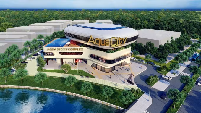 Aqua City sở hữu không gian xanh tối ưu cùng loạt tiện ích đẳng cấp “ngay tại cửa”.