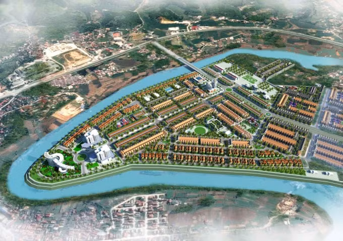 Phối cảnh dự án Khu đô thị mới Mai Pha – Lạng Sơn.