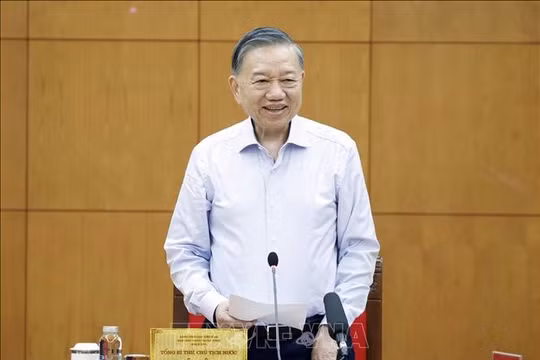Tổng Bí thư, Chủ tịch nước Tô Lâm: Tạo nền căn bản để chuyển từ ứng phó sang quản trị rủi ro thiên tai