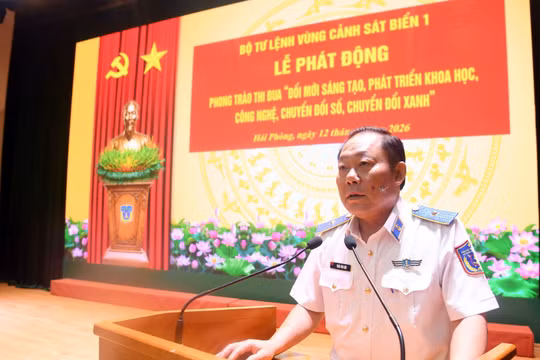 Cảnh sát biển phát động thi đua chuyển đổi số, chuyển đổi xanh
