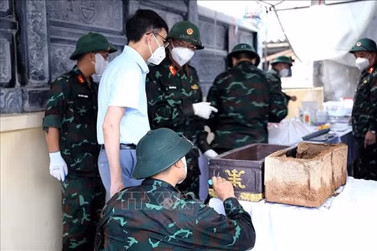 Phú Thọ: Thu thập mẫu ADN 24 hài cốt liệt sĩ chưa xác định danh tính
