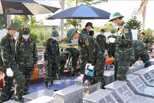 Tập trung cao nhất cho nhiệm vụ tìm kiếm, quy tập và xác định danh tính hài cốt liệt sĩ