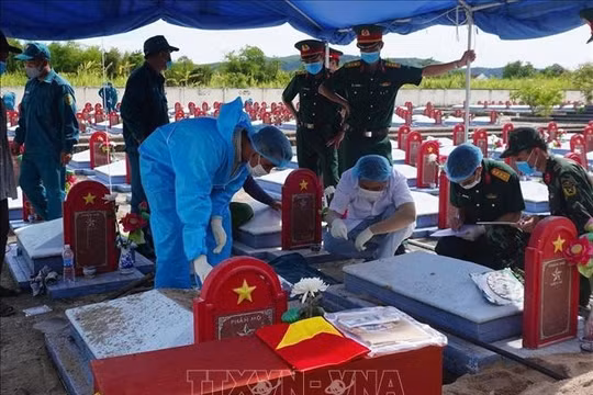 Dồn lực cho Chiến dịch 500 ngày đêm tìm kiếm hài cốt liệt sĩ