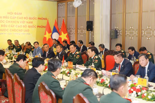 Đối ngoại quốc phòng tiếp tục vun đắp quan hệ đặc biệt Việt Nam - Lào