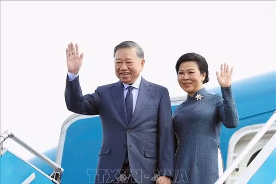 Tổng Bí thư, Chủ tịch nước Tô Lâm lên đường thăm Nga, Pháp và dự Hội nghị Thượng đỉnh Không gian vũ trụ