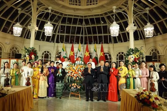 Tổng Bí thư, Chủ tịch nước Tô Lâm: Quan hệ hợp tác Việt Nam-Myanmar sẽ có những bước phát triển mới, thực chất hơn