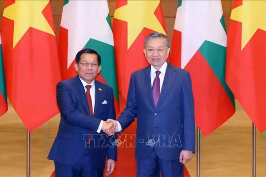 Tổng thống Cộng hòa Liên bang Myanmar và Phu nhân kết thúc chuyến thăm chính thức Việt Nam