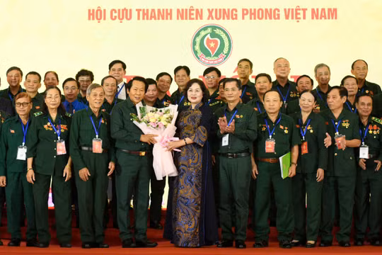Anh hùng Lao động Thân Đức Nam giữ chức Chủ tịch Hội Cựu Thanh niên xung phong Việt Nam