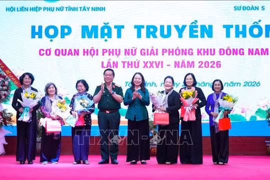 Tri ân, tiếp nối truyền thống phụ nữ Giải phóng Khu Đông Nam Bộ