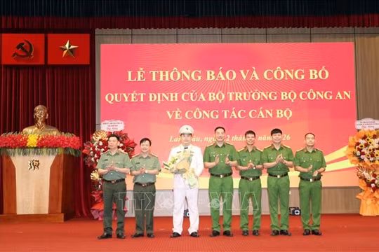 Phó Giám đốc Công an tỉnh Ninh Bình được điều động, bổ nhiệm làm Giám đốc Công an tỉnh Lai Châu
