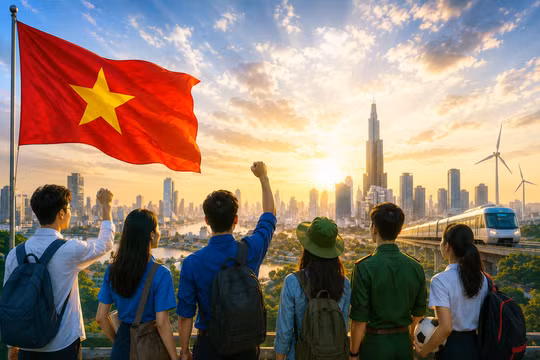 Lớn cùng nhịp bước của đất nước