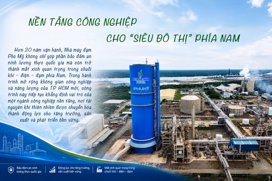 Nhà máy Đạm Phú Mỹ - Mắt xích quan trọng trong hệ sinh thái công nghiệp TP Hồ Chí Minh