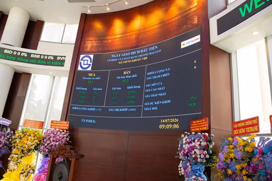 Cổ phiếu Vietbank chính thức niêm yết trên HoSE